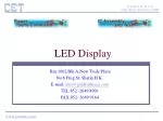 LED Display - slide 1