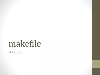 makefile