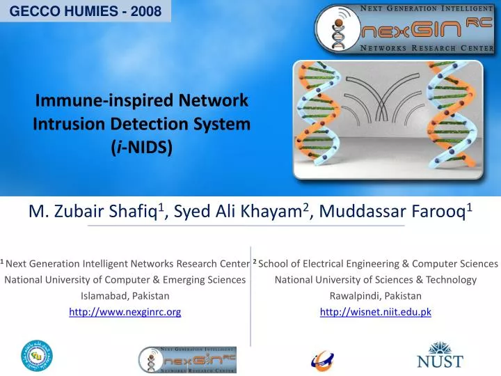 immune inspired network intrusion detection system i nids