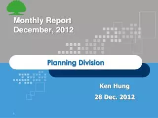 Planning Division