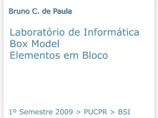 laborat rio de inform tica box model elementos em bloco