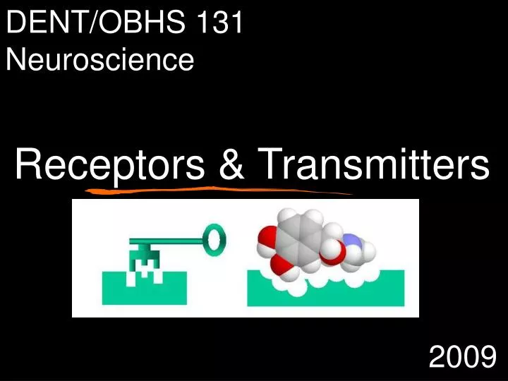 receptors transmitters