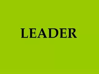leader