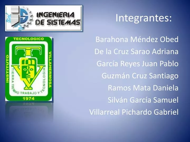 integrantes