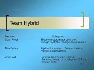 Team Hybrid