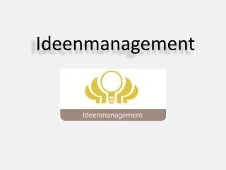 ideenmanagement