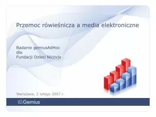 badanie gemiusadhoc dla fundacji dzieci niczyje