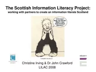 Christine Irving &amp; Dr John Crawford LILAC 2008