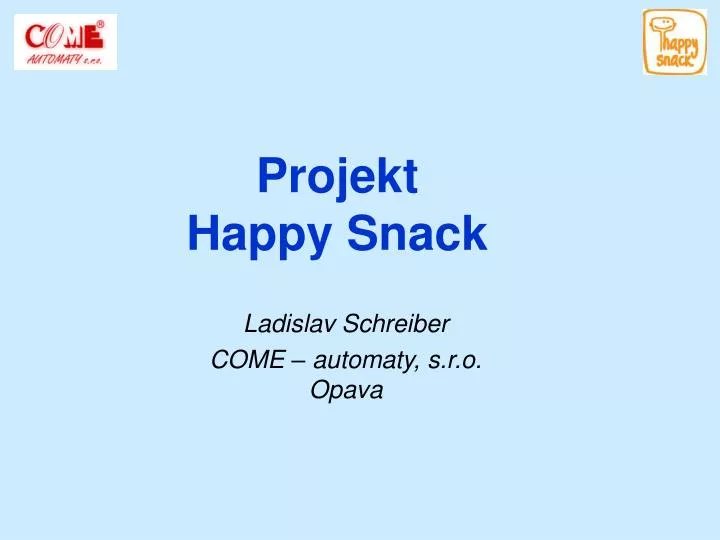 projekt happy snack
