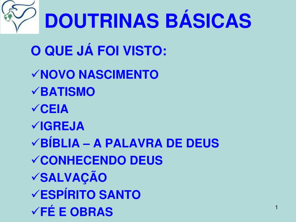 PPT - DOUTRINAS BÁSICAS PowerPoint Presentation, free download - ID:5886702