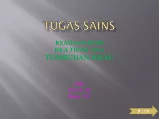 tugas sains