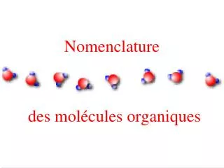 nomenclature