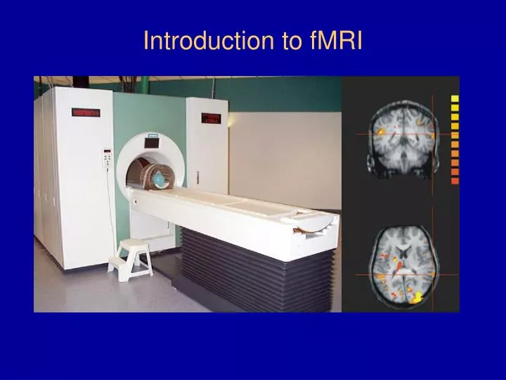 introduction to fmri