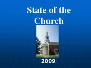 State of the Church