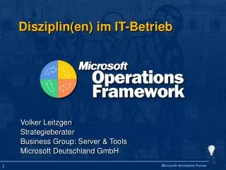disziplin en im it betrieb