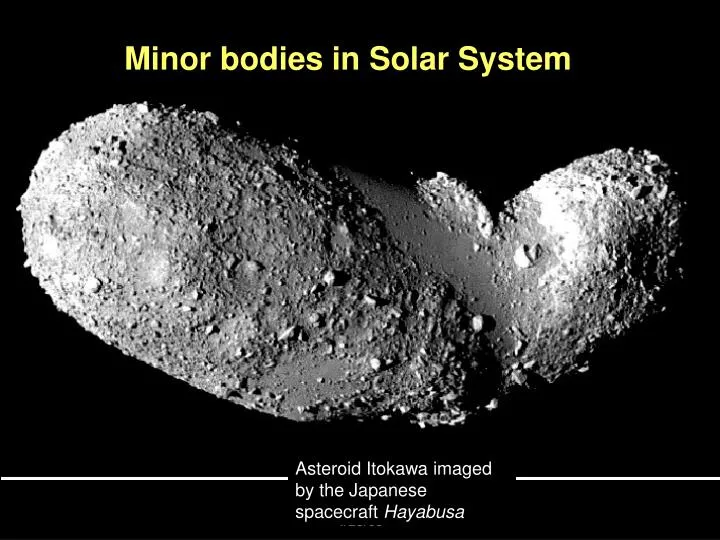 minor bodies in solar system