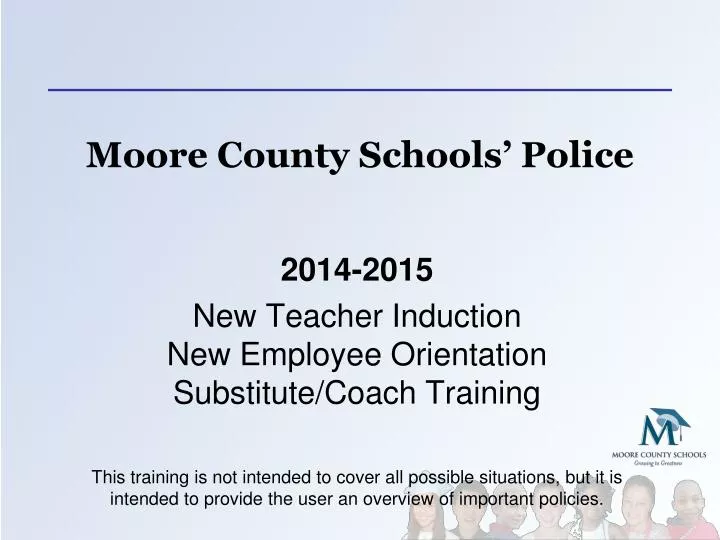 moore county schools police