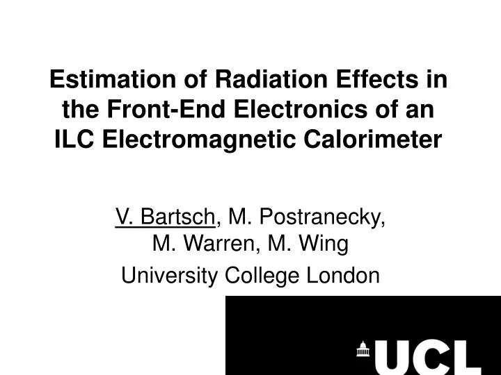 estimation of radiation effects in the front end electronics of an ilc electromagnetic calorimeter