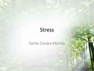 stress