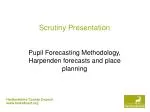 Harpenden Pupil Forecasting and Place Planning Methodology - slide 1