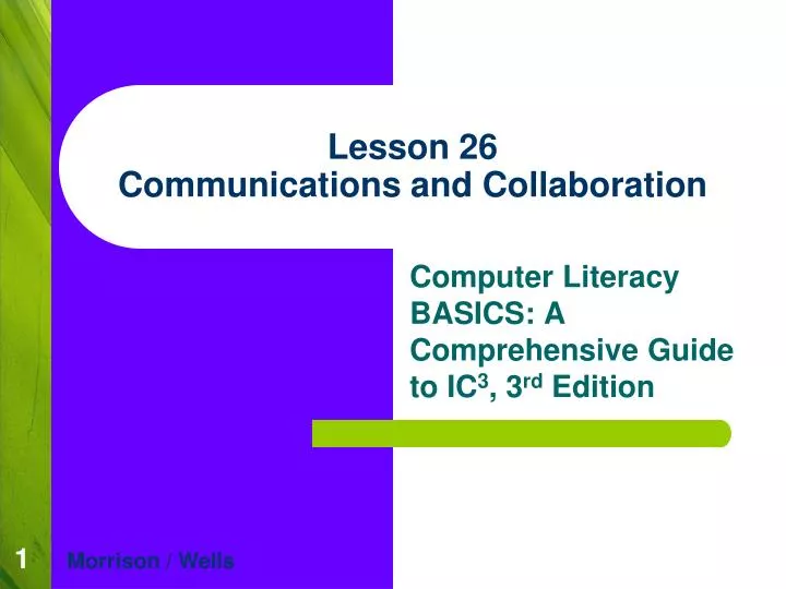 lesson 26 communications and collaboration