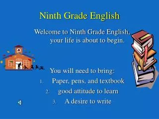 Ninth Grade English