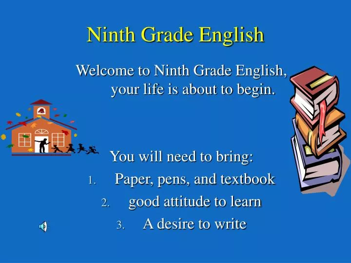 ninth grade english