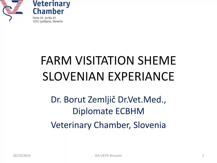 farm visitation sheme slovenian experiance