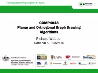 COMP4048 Planar and Orthogonal Graph Drawing Algorithms