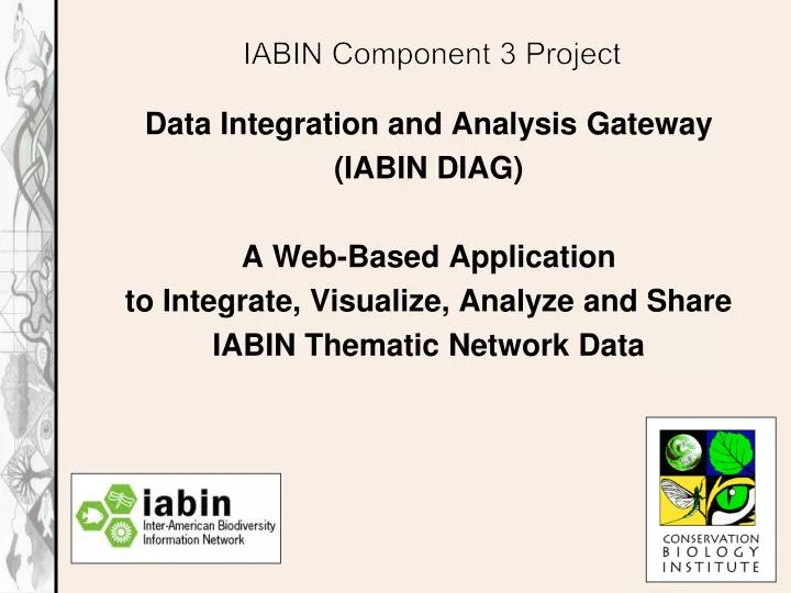 iabin component 3 project