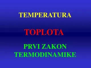 temperatura