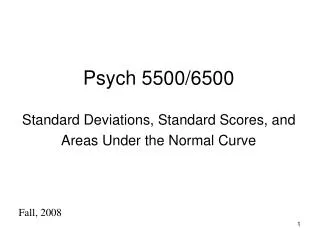 Psych 5500/6500