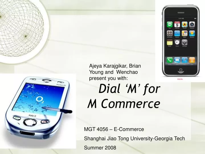 dial m for m commerce