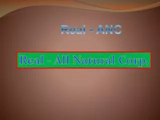 Real - ANC