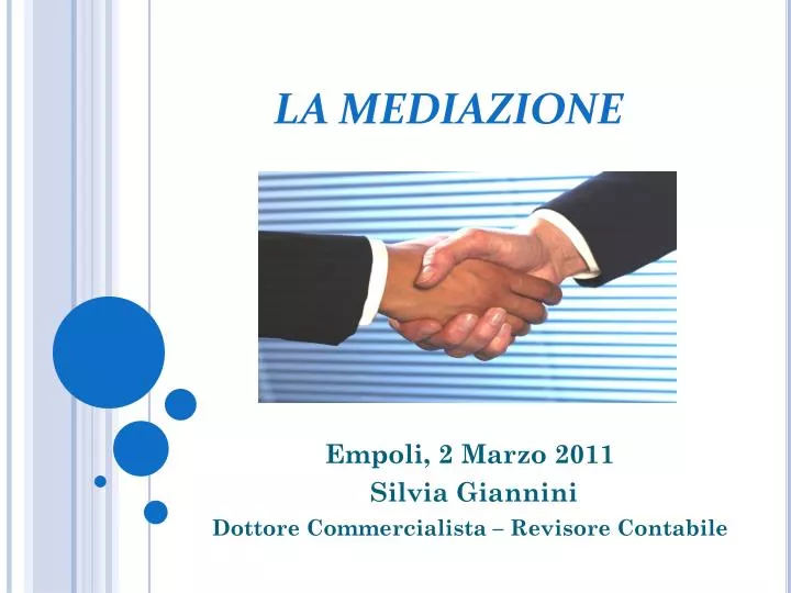 empoli 2 marzo 2011 silvia giannini dottore commercialista revisore contabile