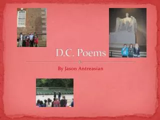 D.C. Poems