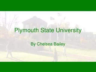 Plymouth State University