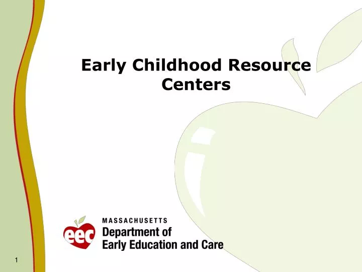 early childhood resource centers
