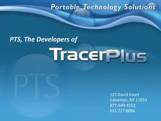 PTS, The Developers of