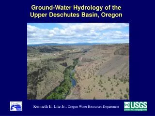 Ground-Water Hydrology of the Upper Deschutes Basin, Oregon