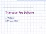 Triangular Peg Solitaire Implementation with Jagged Array - slide 1
