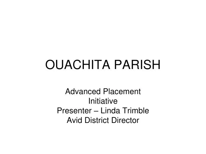 ouachita parish