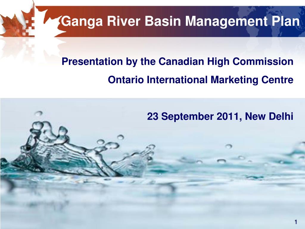 PPT - Ganga River Basin Management Plan PowerPoint Presentation, free ...
