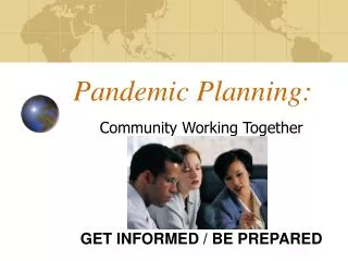 Pandemic Planning: