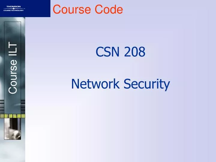 course code