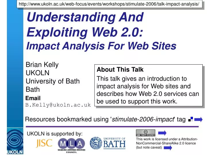 understanding and exploiting web 2 0 impact analysis for web sites