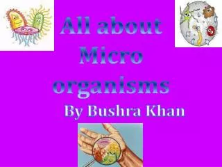 All about Micro organisms