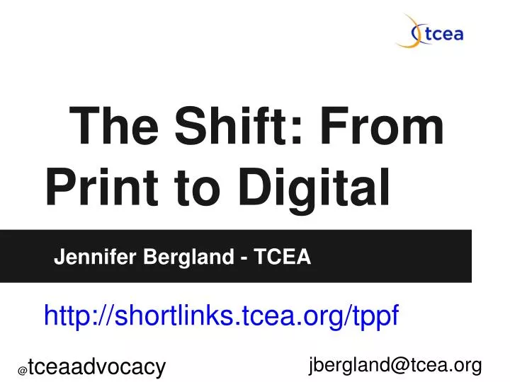 the shift from print to digital