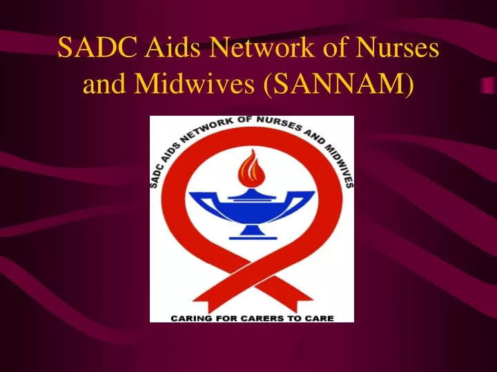 sadc aids network of nurses and midwives sannam