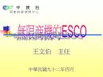 王文伯 主任 - slide 1